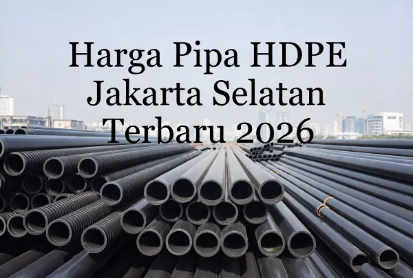 Harga Pipa HDPE Jakarta Selatan Terbaru 2026